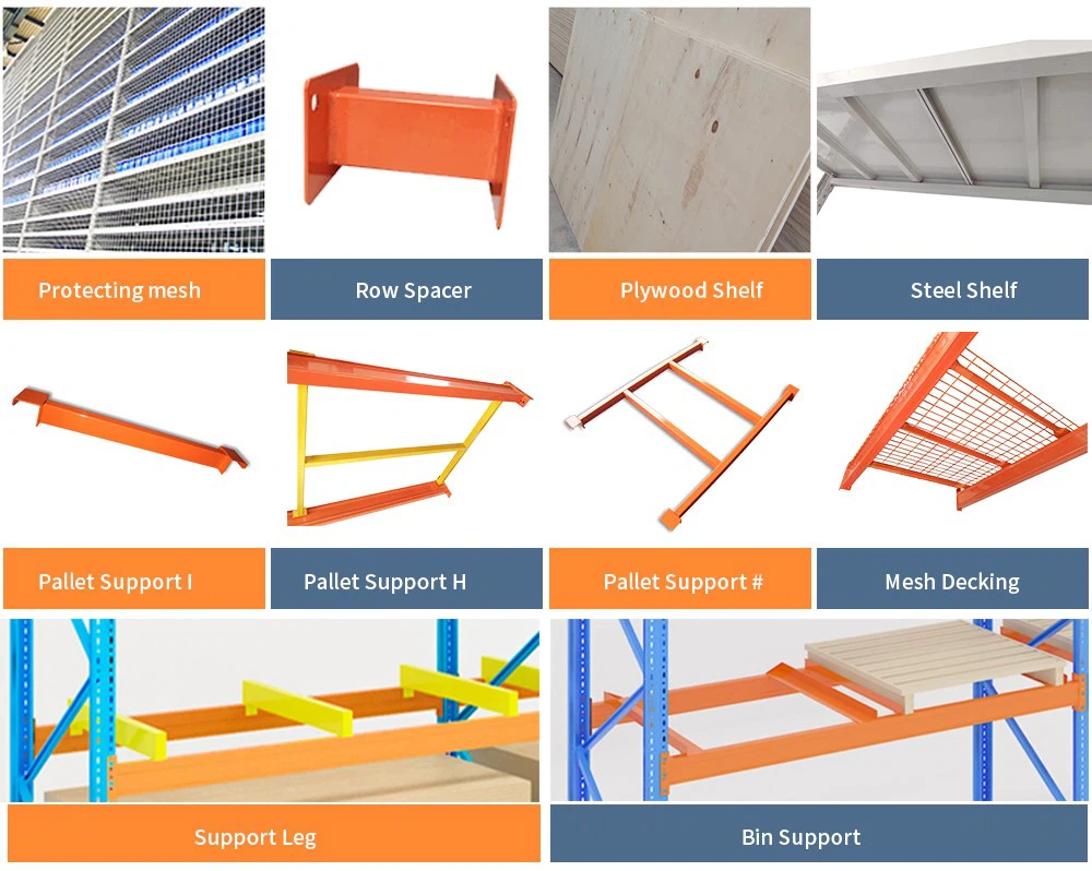 Other optional accessories for Adjustable Pallet Racking Other optional accessories for Adjustable Pallet Racking